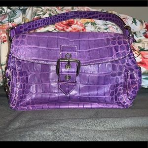 GENTLY USED Dooney & Bourke Purple Buckle Purse💜